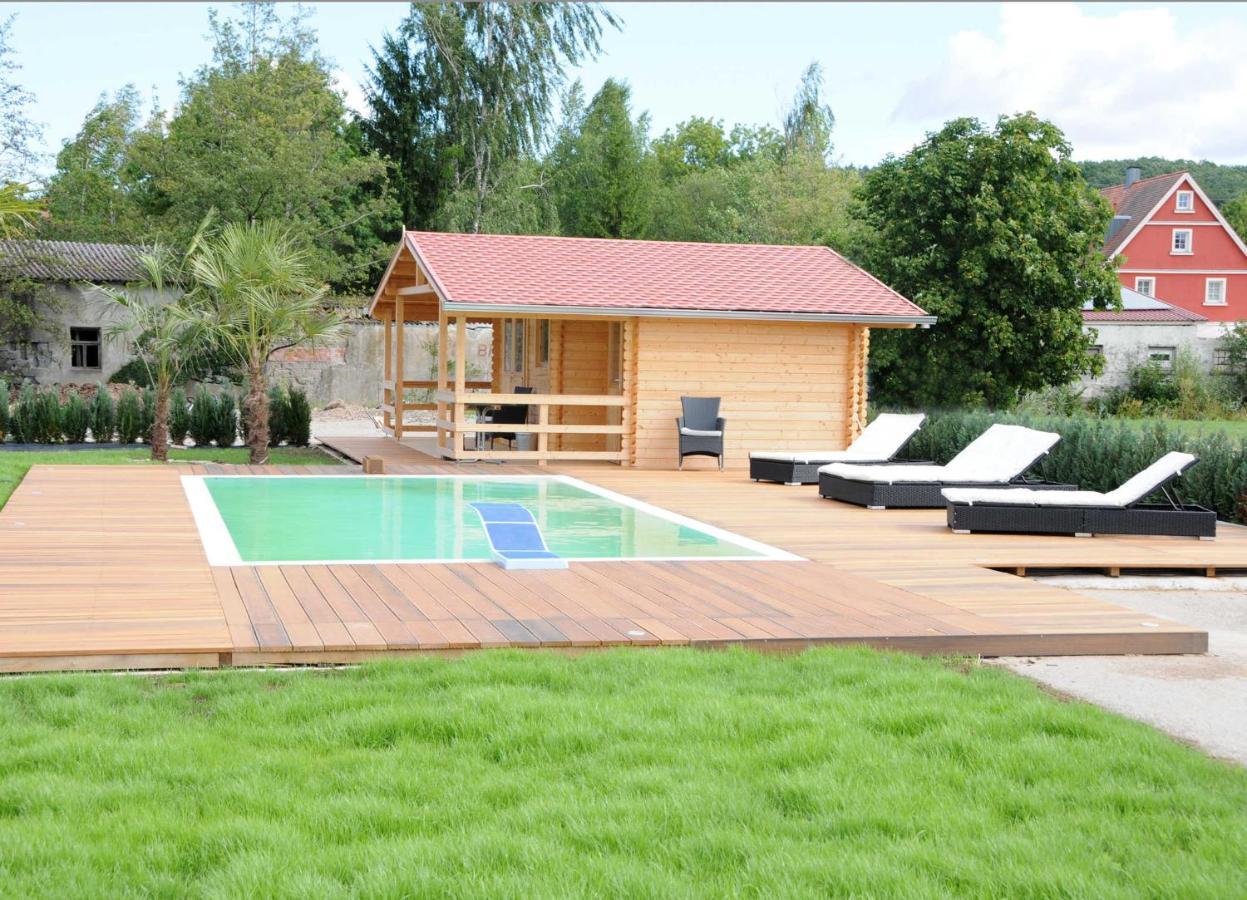 Caseti 5_ Ferienwohnungen _ Rothen Oberdachstetten Extérieur photo